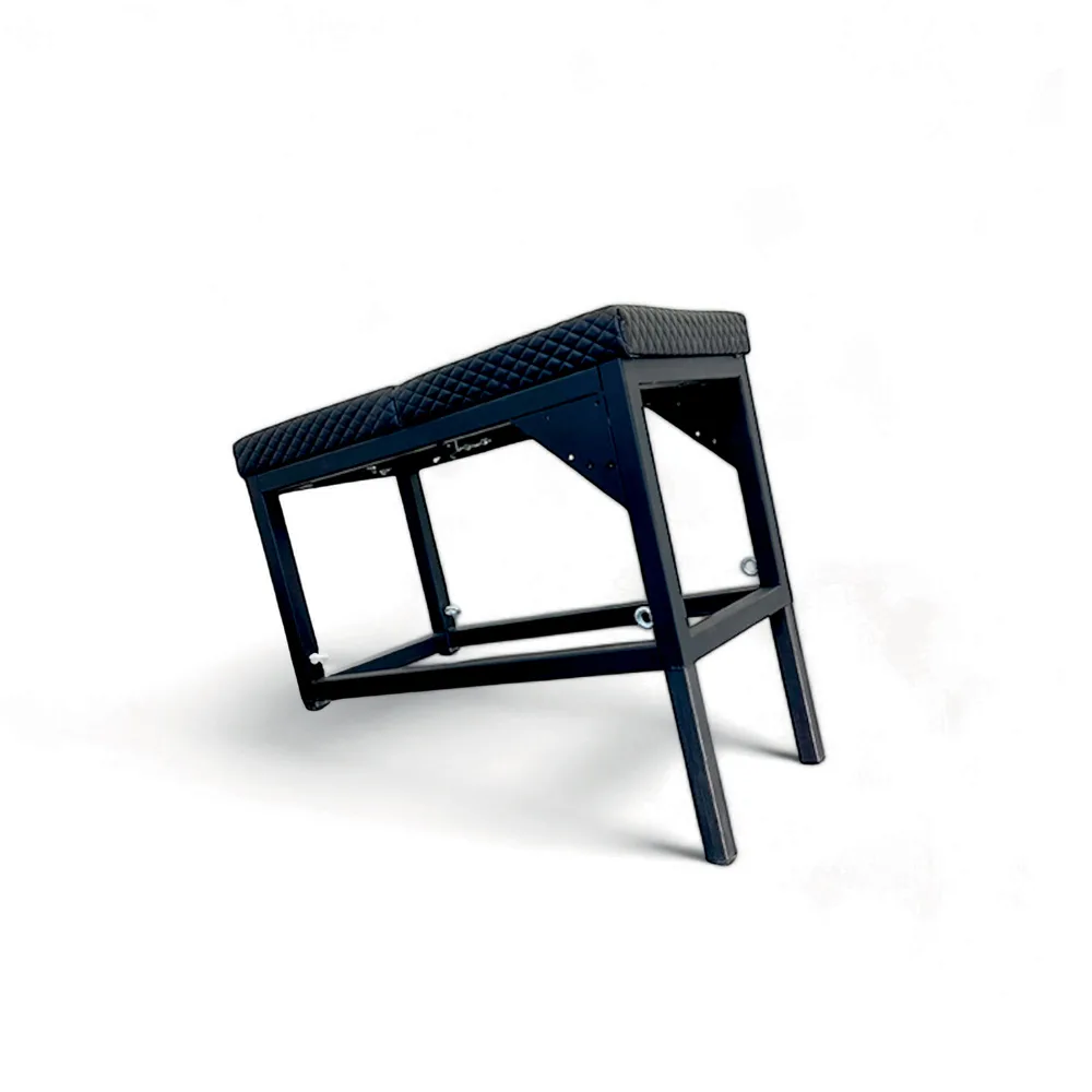 Mobilier BDSM : Banc des tentations dissimulable, full black